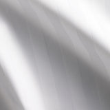 Detailaufnahme der Bettwäsche Opera - edle, breit gestreifte Hotelqualität mit seidigem Schimmer