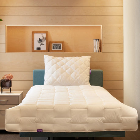 Polster & Ganzjahresdecke Eco San - allergikerfreundliche, hochwertige Bettwaren