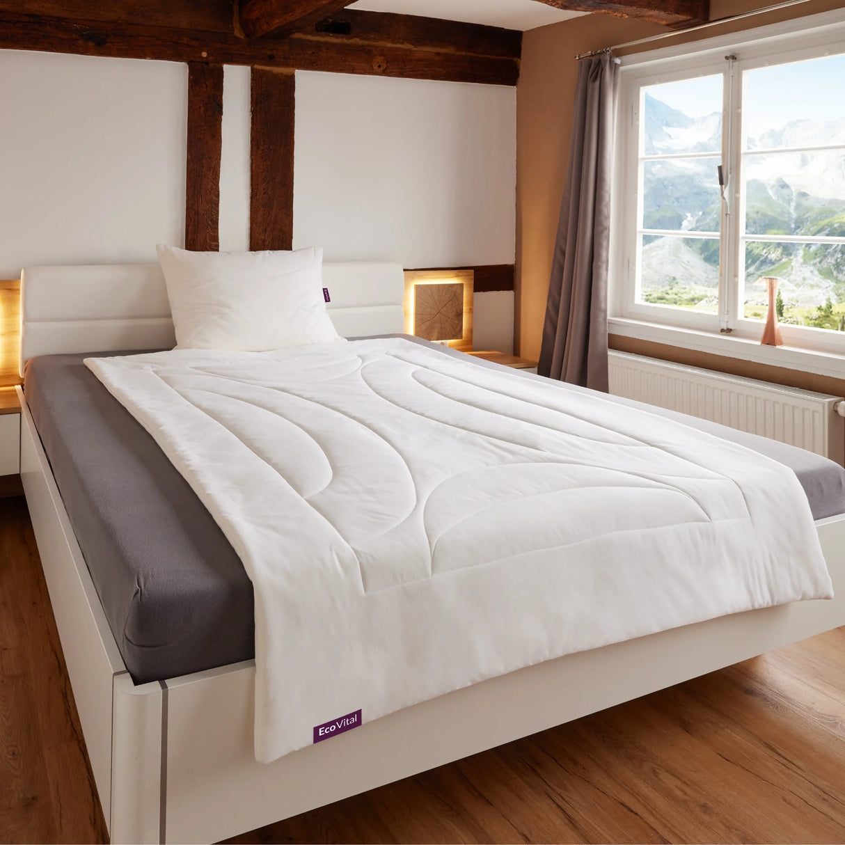 Langlebige Inletts mit G-LOFT® Klimahohlfaser für beste Temperaturregulierung bei Velvetana