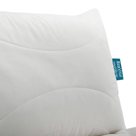 Detailaufnahme des Polsterbezugs - edle Damastwebung aus Tencel & Baumwolle 