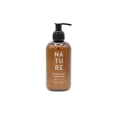 Shampoo & Duschgel von NATURE Organic Herbs – Naturkosmetik made in Austria.