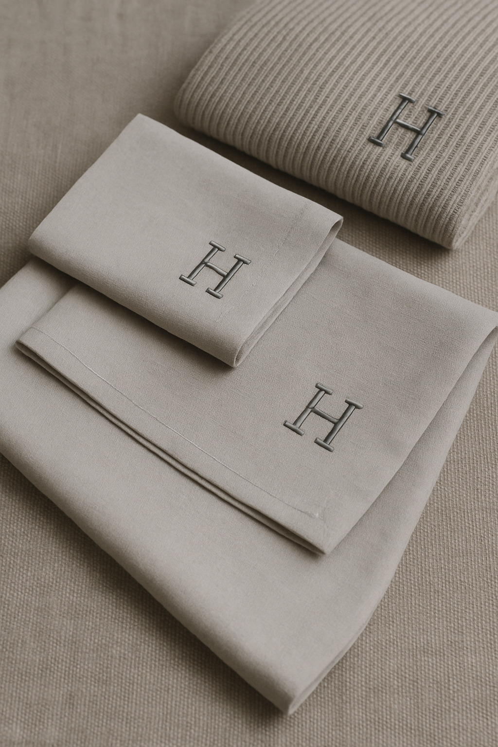 Textilien besticken bei Velvetana