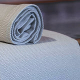 Tischwäsche Asti in Grau - luxuriöse, moderne Farbvariante für gehobene Hotellerie & Gastronomie