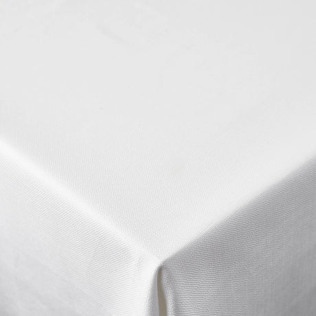 Detailaufnahme der weißen Tischwäsche Asti - feine Struktur & hochwertige Hotel- & Restaurantqualität