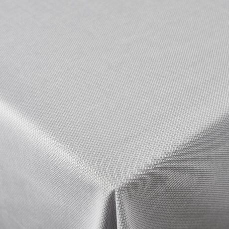 Graue Tischdecke Dijon mit edlem Muster - stilvolle Hotel- & Restaurantwäsche mit dezentem Glanz