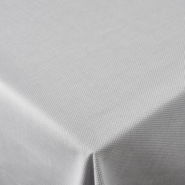 Graue Tischdecke Dijon mit edlem Muster - stilvolle Hotel- & Restaurantwäsche mit dezentem Glanz