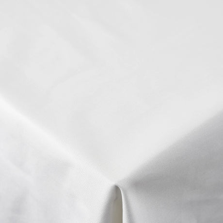 Weiße Tischdecke Torino mit feiner Struktur - edles, pflegeleichtes Tischtuch für Hotels & Restaurants