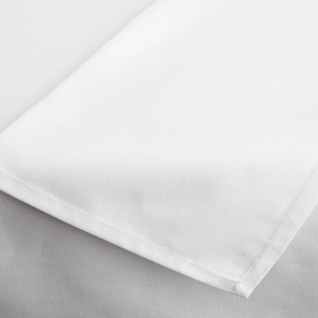 Randverarbeitung der Tischdecke Torino - präzise Verarbeitung für luxuriöse Hotel- & Restaurantqualität